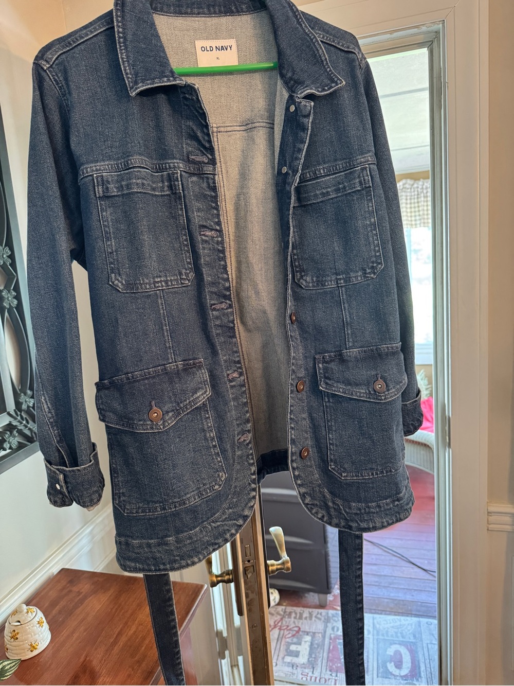 Old Navy Dark Blue Denim Jacket